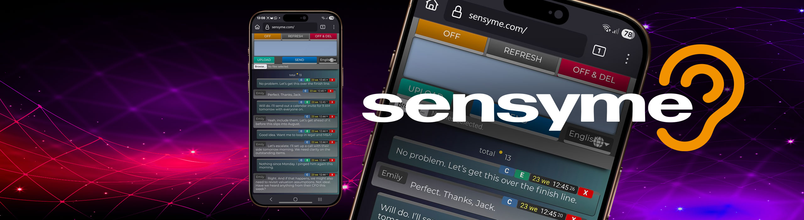 SENSYME | Global Conversations. Secure by Design.